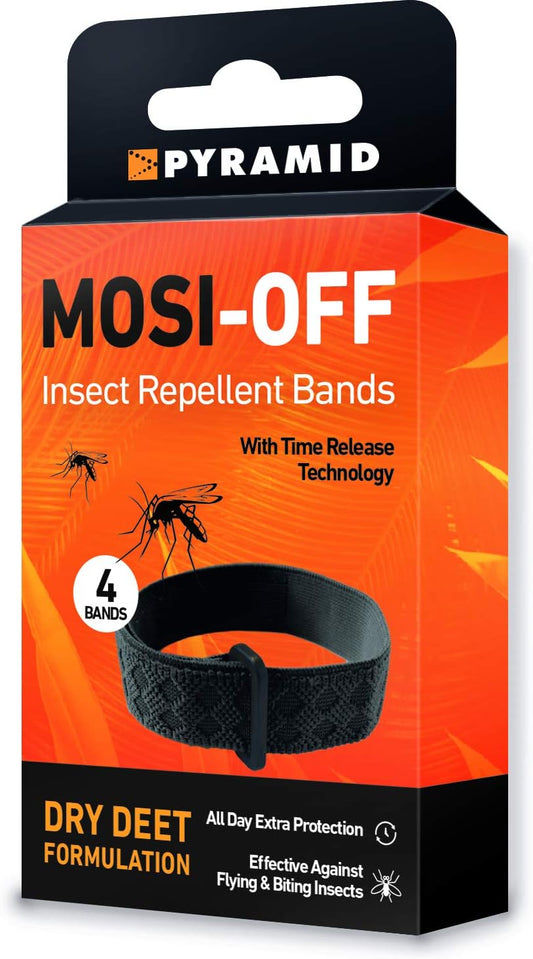 Mosi-Off Insect Repellent Bracelets - Pack of 4