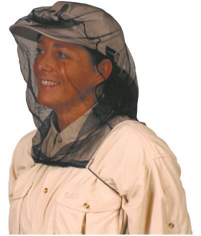 Cap with Integrated Mosquito Headnet