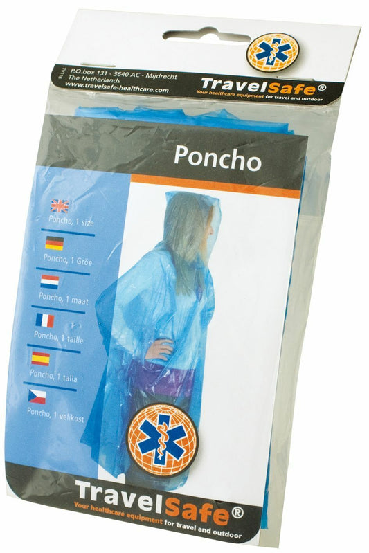 Emergency Rain Poncho x 2 - Travel, Camping, Festivals, Emergency