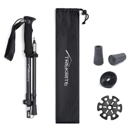 Trekrite Folding Hiking Pole - Single or Pair - Available in Two Sizes