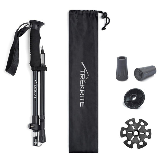 Trekrite Folding Hiking Pole - Single or Pair - Available in Two Sizes
