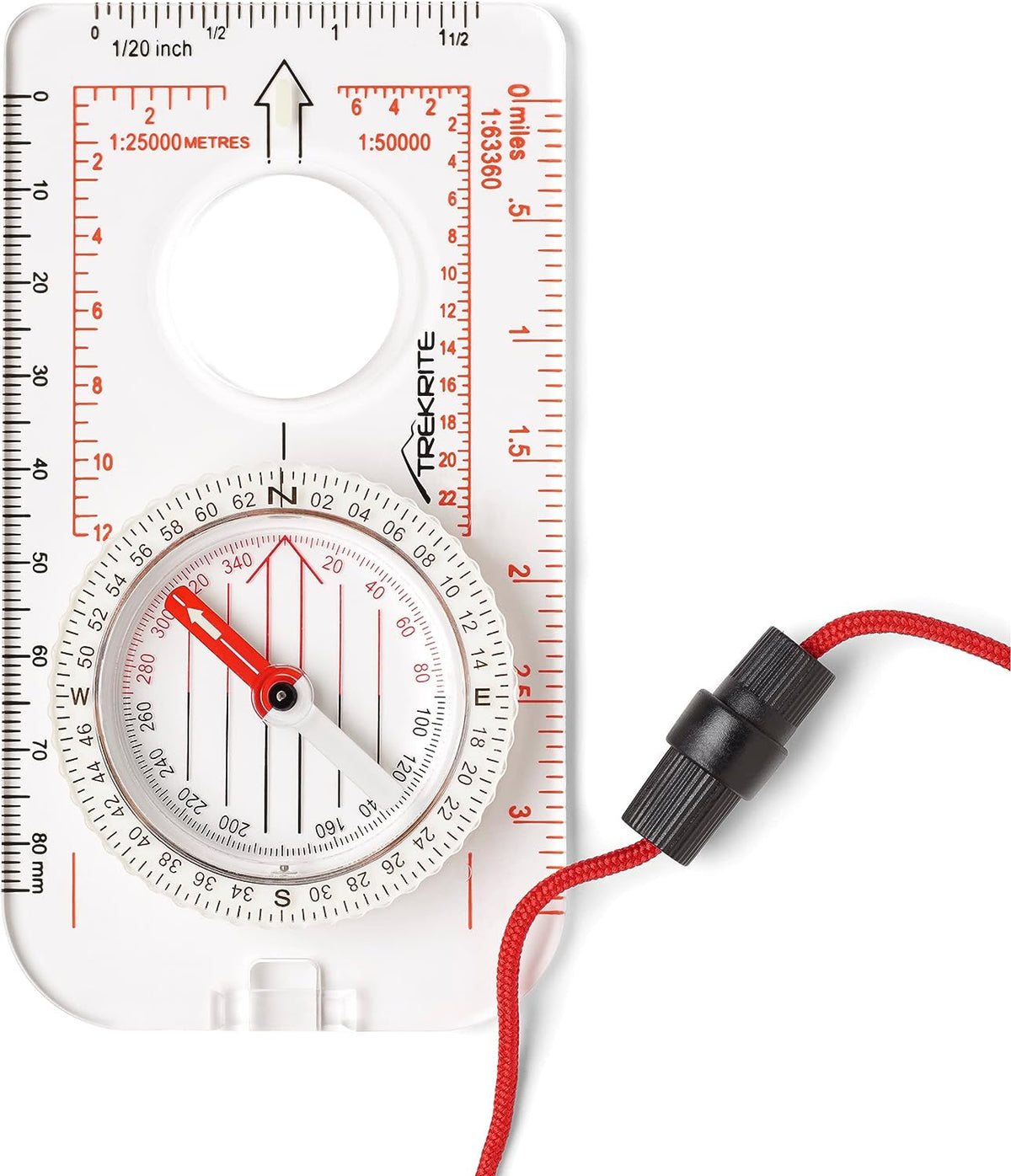 Mils Compass Layout Explorer Military Compass with Mils and Degrees – Trekrite