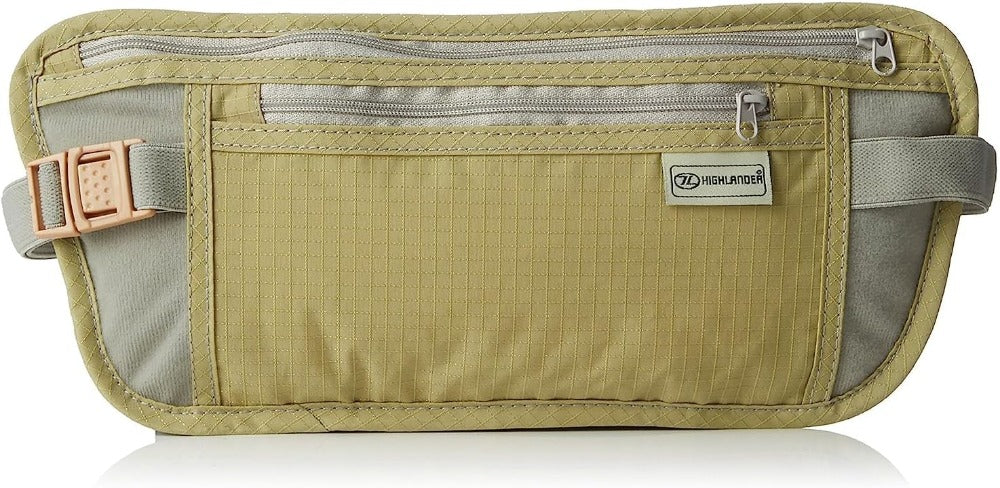 Double Pocket Money Belt
