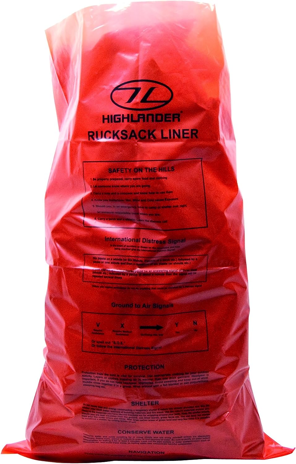 Rucksack Liner For Up to 100 Litres, Orange