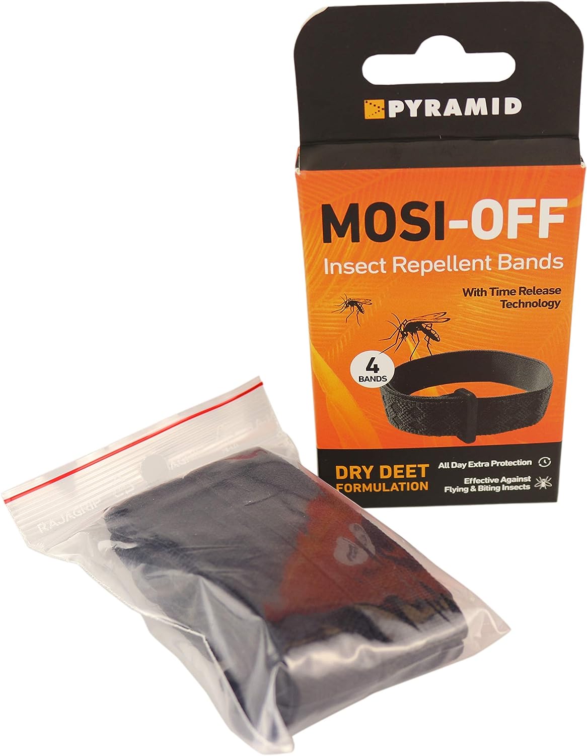 Mosi-Off Insect Repellent Bracelets - Pack of 4