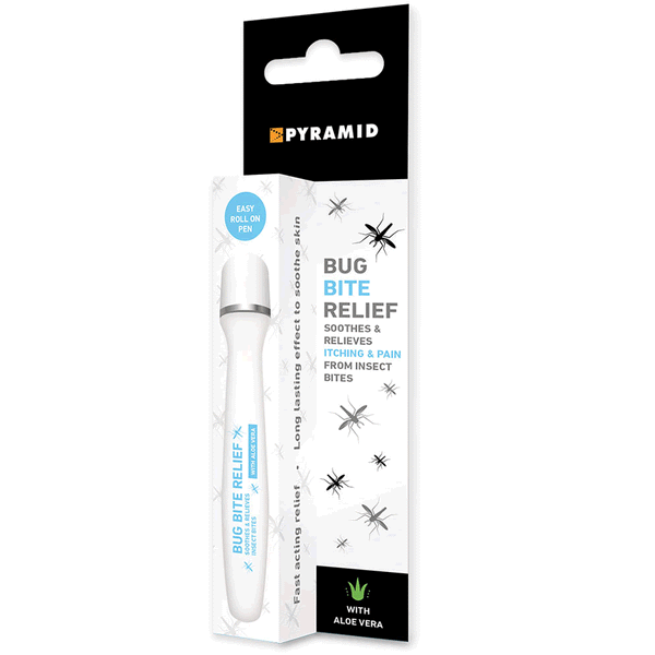 Pyramid Bug Bite Relief Pen with Aloe Vera 15ml Trekrite