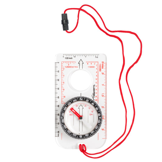 Mils Compass Layout For Beginners And Outdoors Trekrite Explorer Military Compass – Map ...