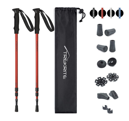 Pair Classic Trekking Poles - Choose Colour