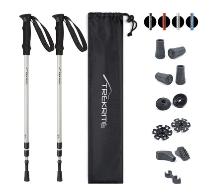 Pair Classic Trekking Poles - Choose Colour