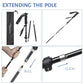Trekrite Folding Hiking Pole - Single or Pair - Available in Two Sizes