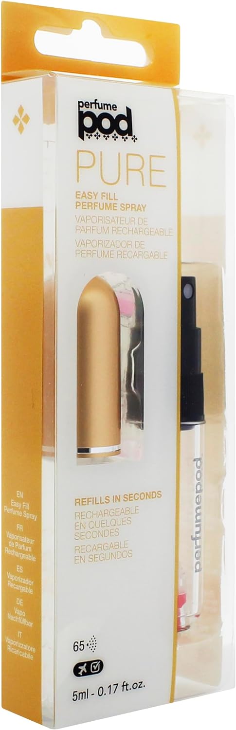 Perfume Pod Clear Refillable Spray