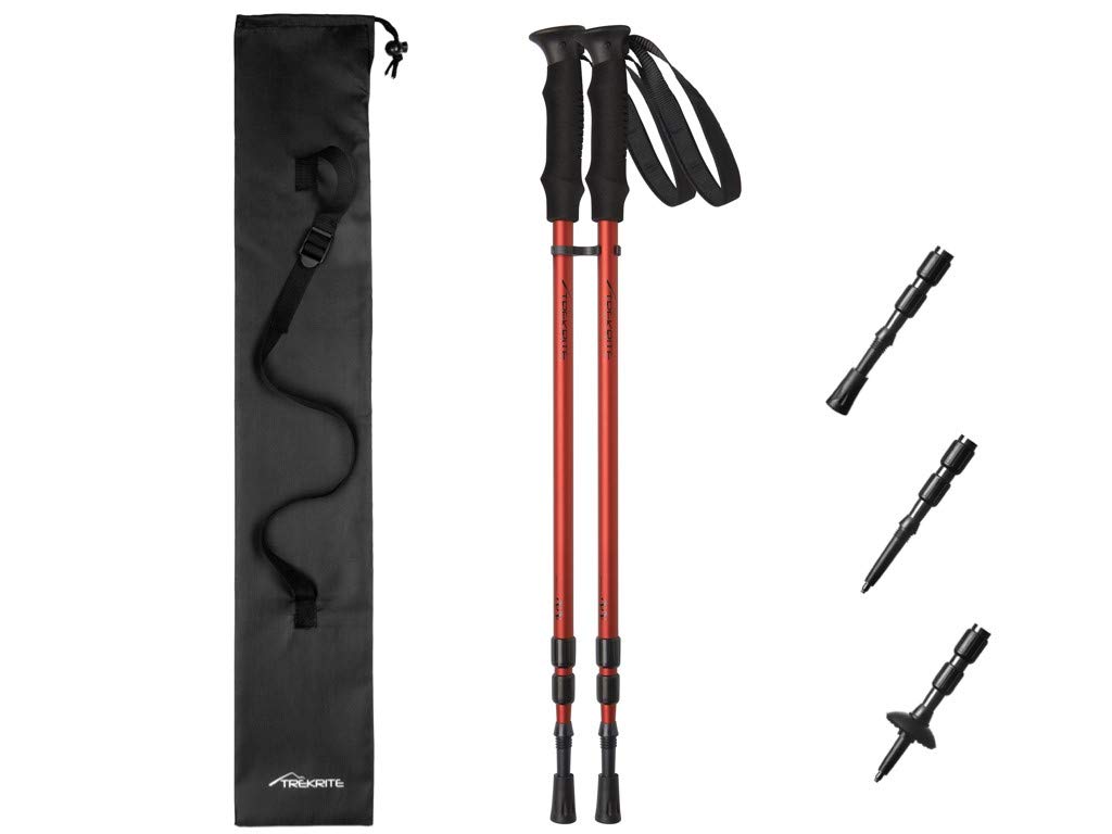 Pair Classic Trekking Poles - Choose Colour