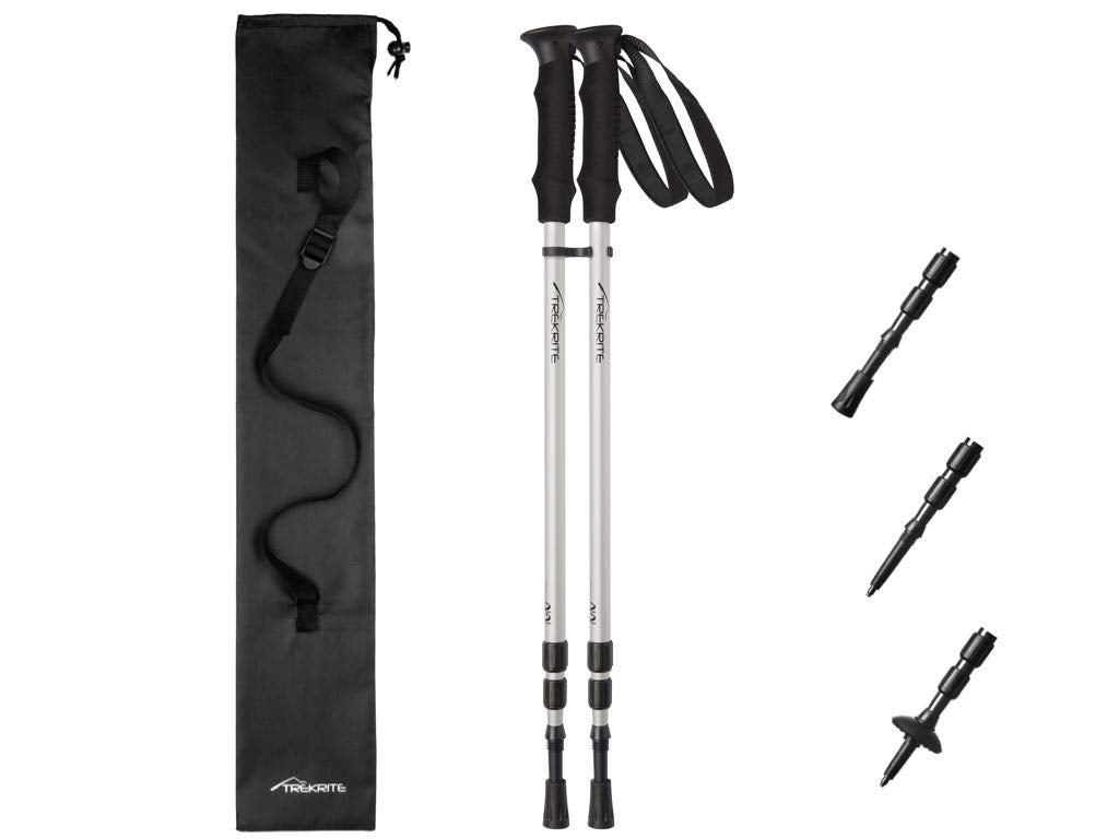 Pair Classic Trekking Poles - Choose Colour